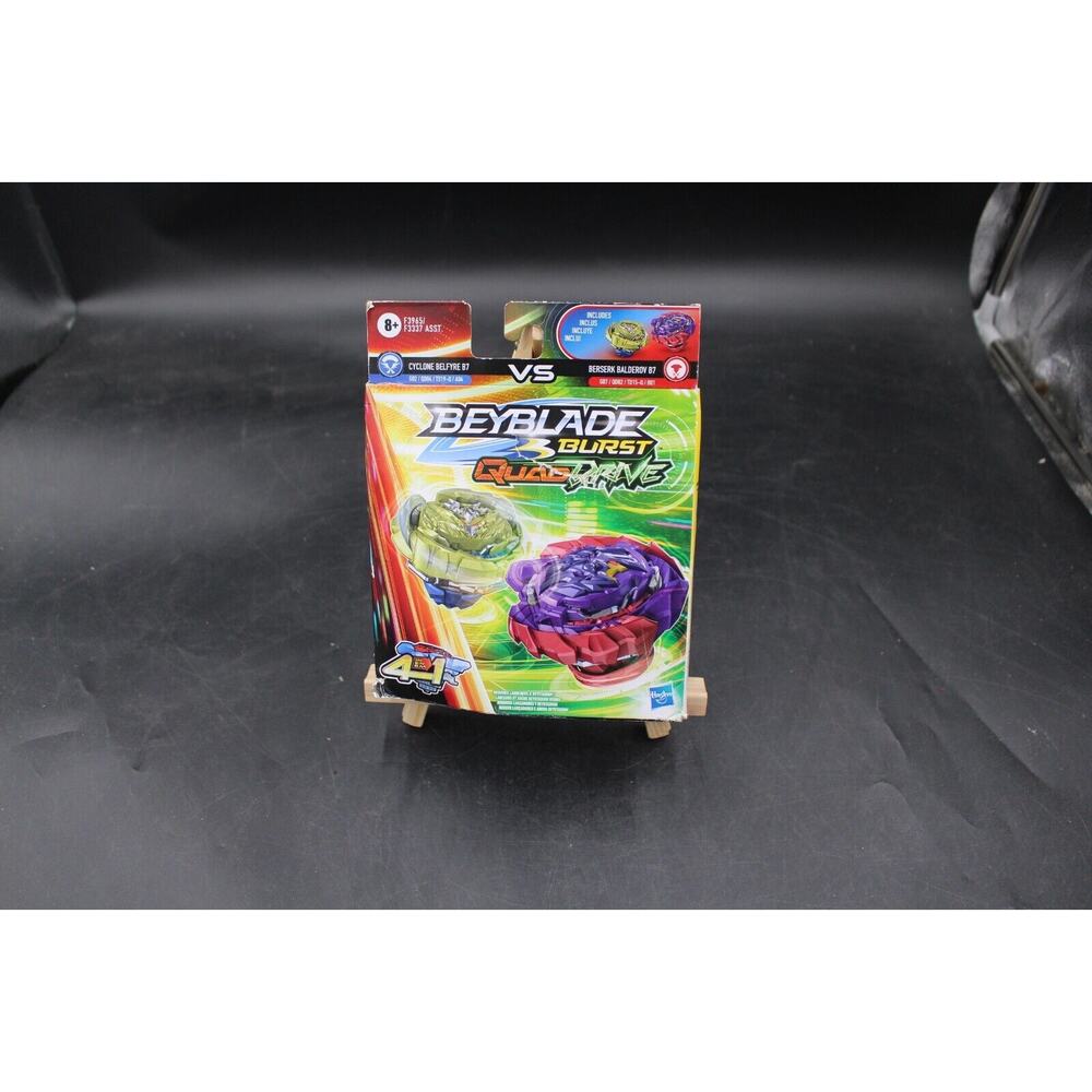 Hasbro Beyblade Berserk Balderov B7 and Cyclone Belfyre B7 Tops New